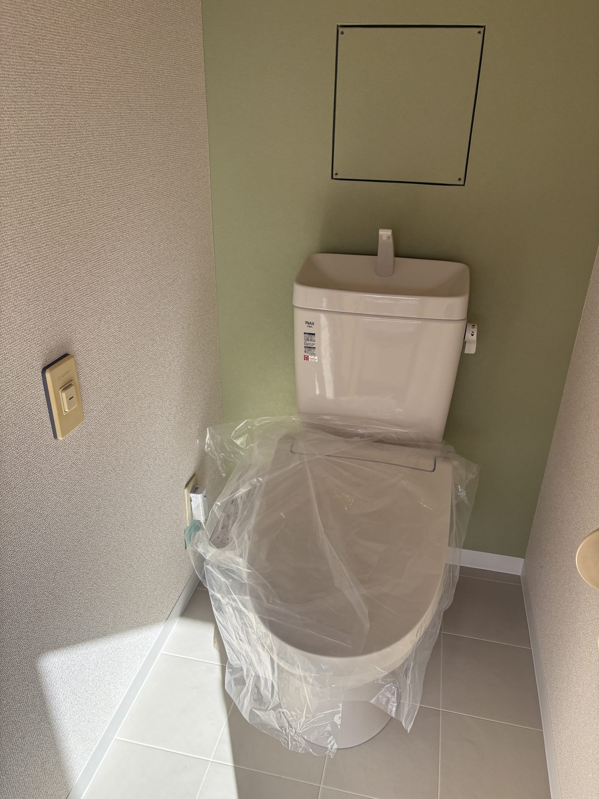 トイレにはウォシュレット付きです