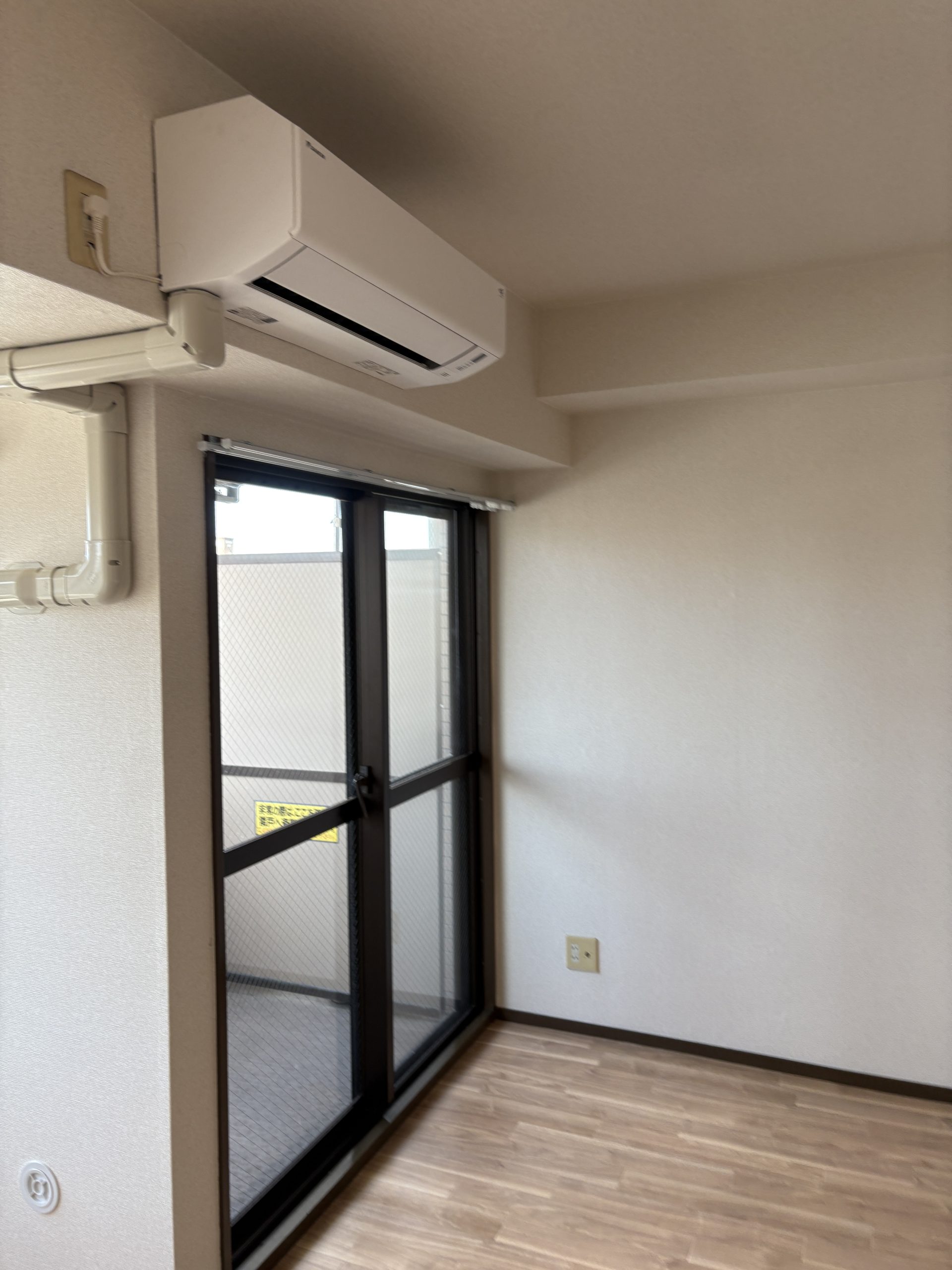 リビングにはエアコン1基設置済です